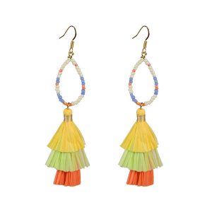 Raffia Earrings
