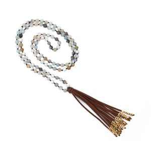 Amazon Stone Mala Necklace