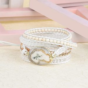 Natural Stone Bohemian Stackable Bracelet