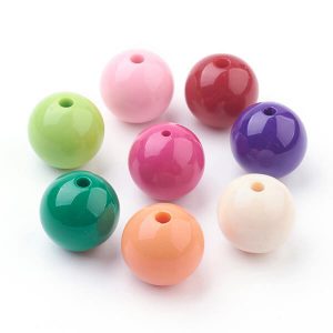 Opaque Acrylic Beads