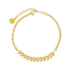 Wheat Stainless Steel Bracelet