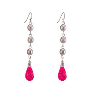 Handmade Turquoise Drop Earrings