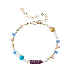 Bohemiam Muti Beads Pearl Bracelet