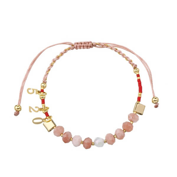 Valentine 520 Number Pendant Bracelets