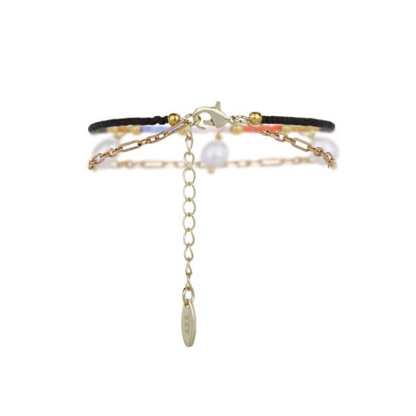 Double-Layer Collarbone Choker Chain Necklace-1