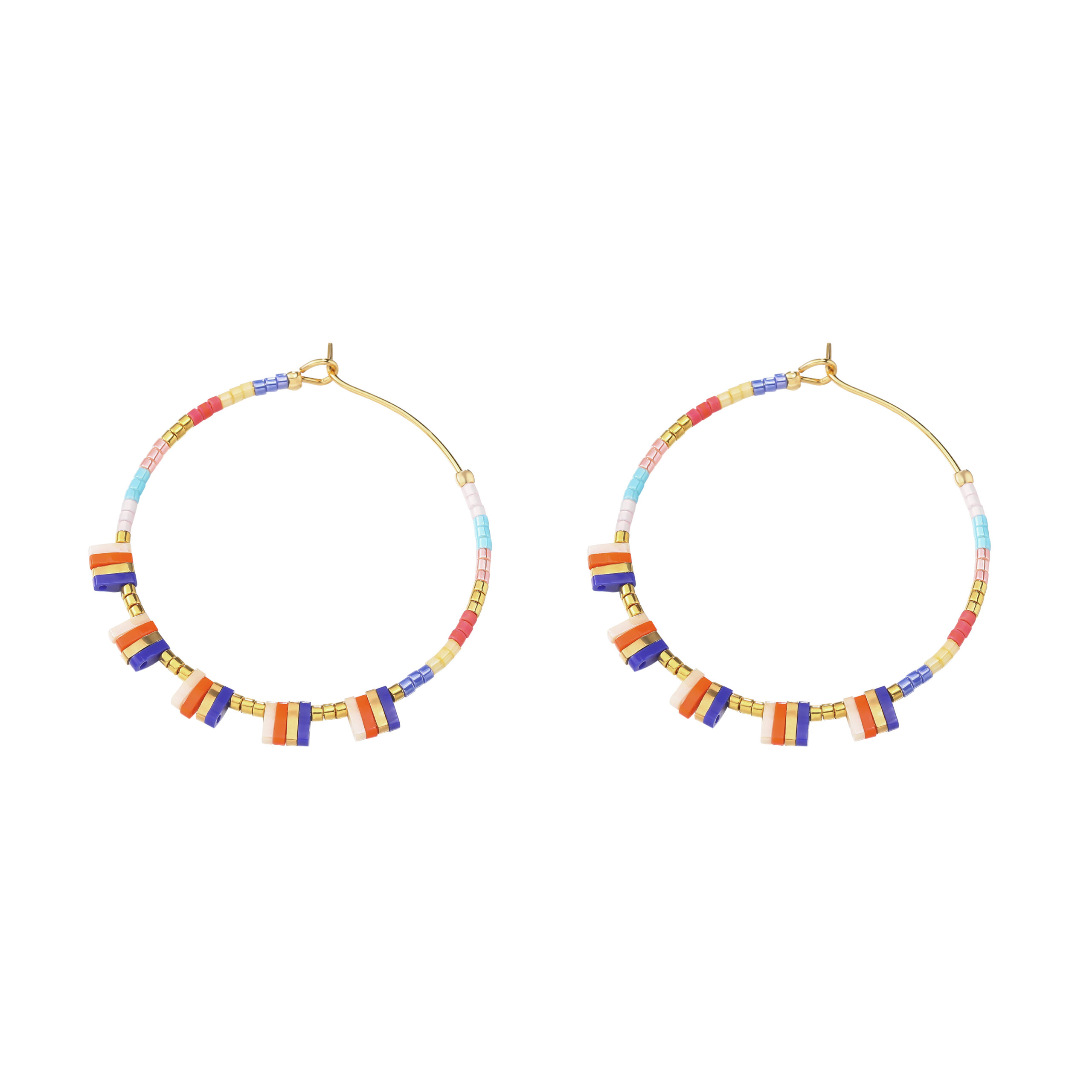 summer design earrings