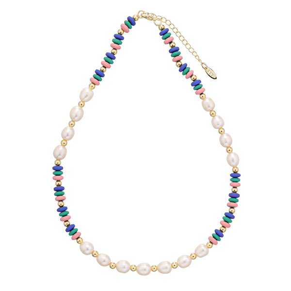 Custom handmade beaded pearl necklace