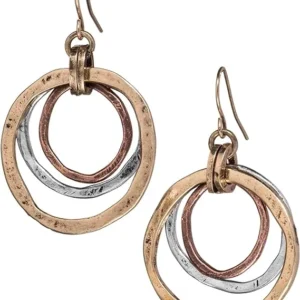 ttt jewel Old Handmade Dangle Earrings custom Copper earrings